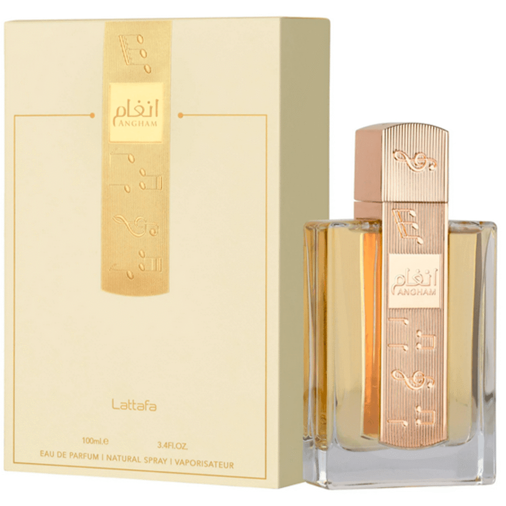 Frasco de Angham Lattafa Eau de Parfum 100ml