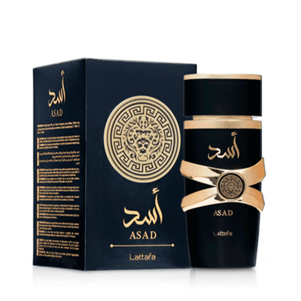 Asad Lattafa Perfume Árabe Masculino Eau de Parfum