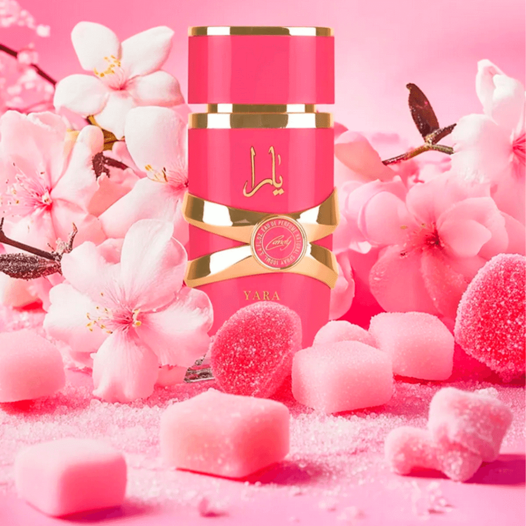 Yara Candy Lattafa Perfume Árabe Feminino Eau de Parfum