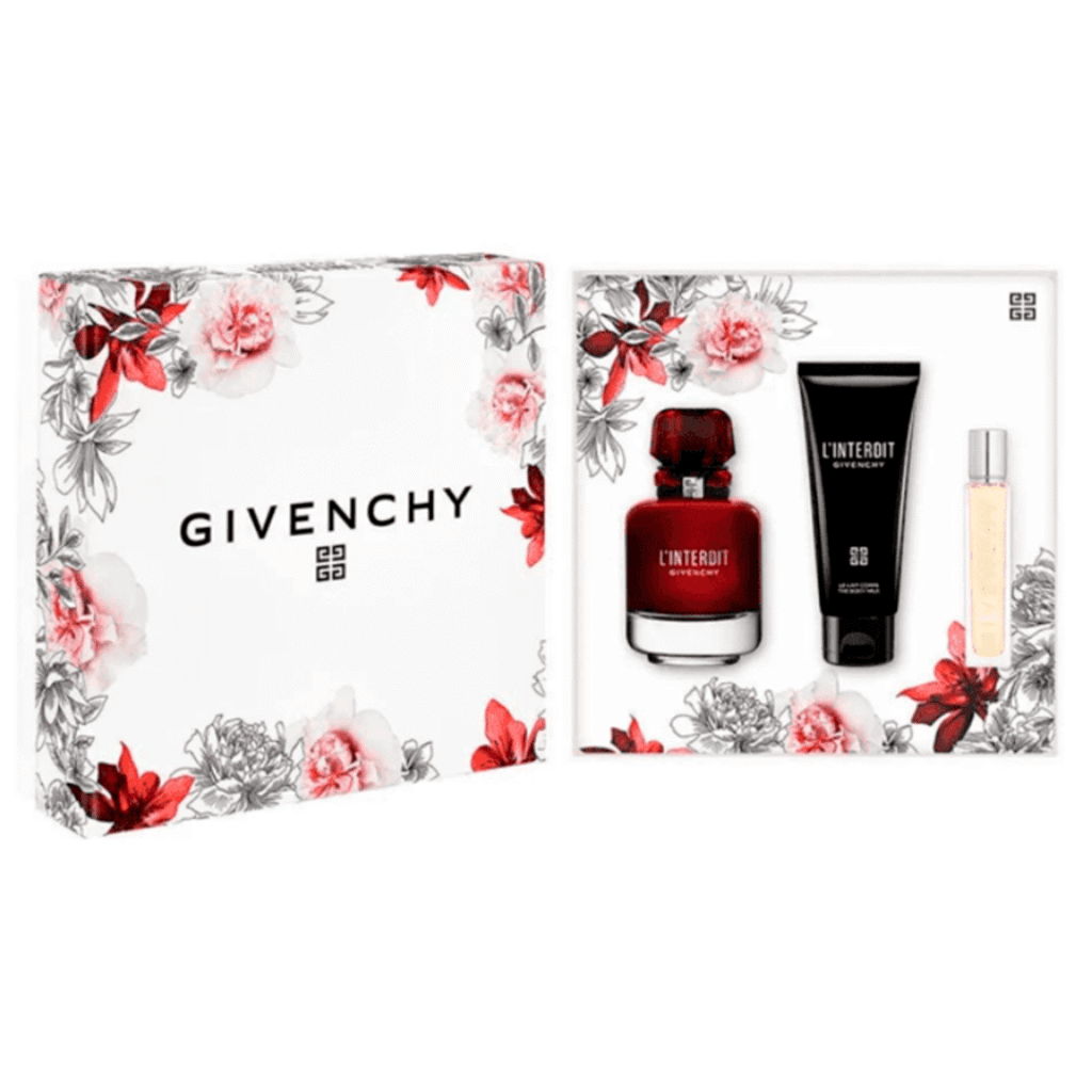 L'Interdit Rouge Givenchy Coffret Kit Feminino Eau de Parfum 3 L'Interdit Rouge Givenchy Coffret Kit Feminino Eau de Parfum