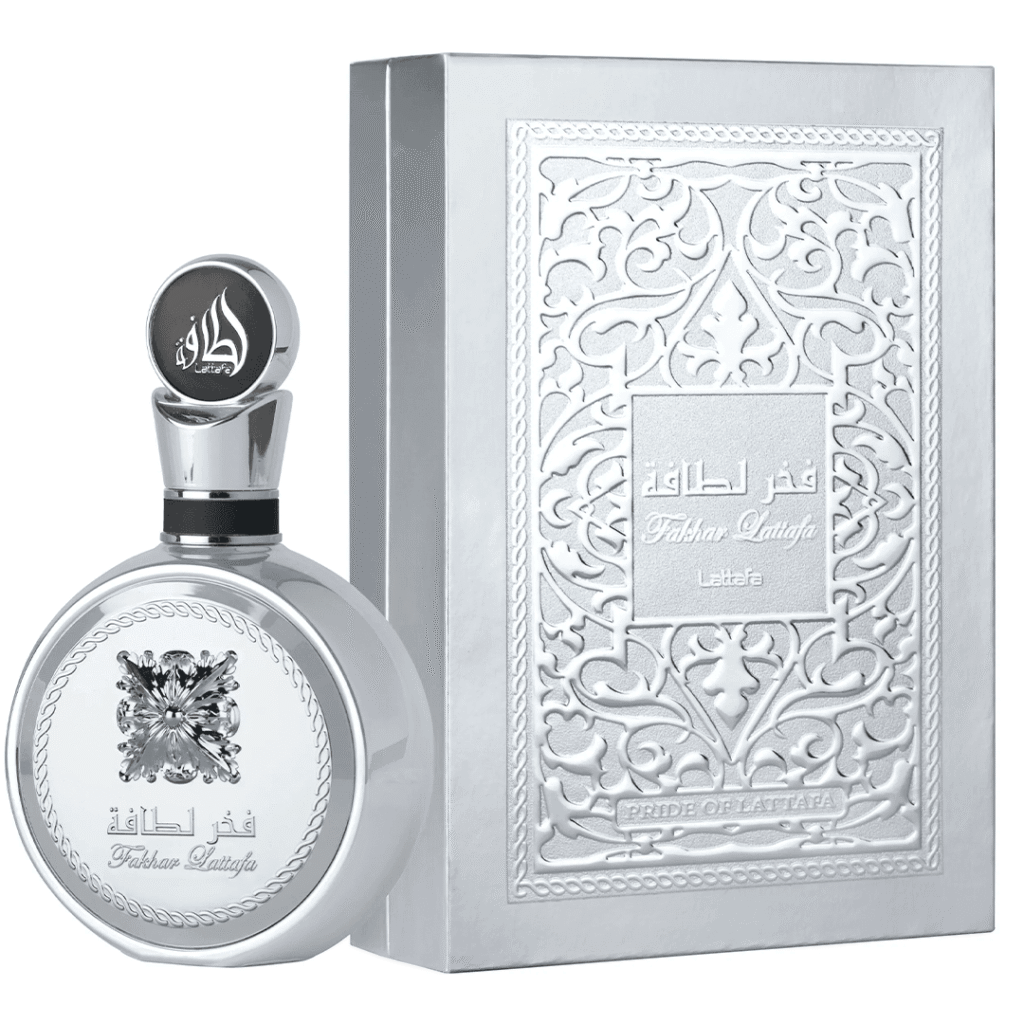 Fakhar Platin Lattafa Perfume Árabe Masculino Eau de Parfum