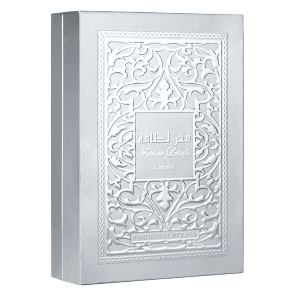 Fakhar Platin Lattafa Perfume Árabe Masculino Eau de Parfum