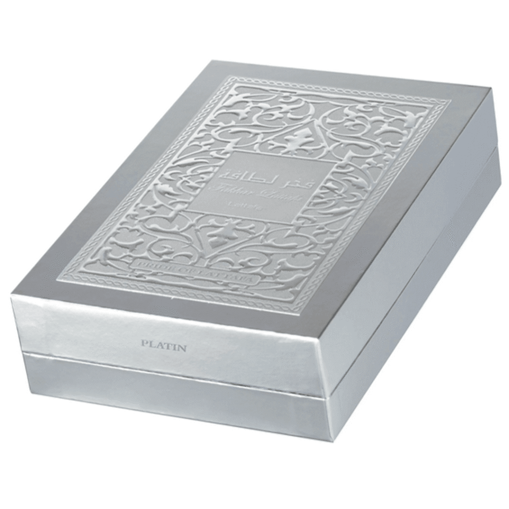 Fakhar Platin Lattafa Perfume Árabe Masculino Eau de Parfum