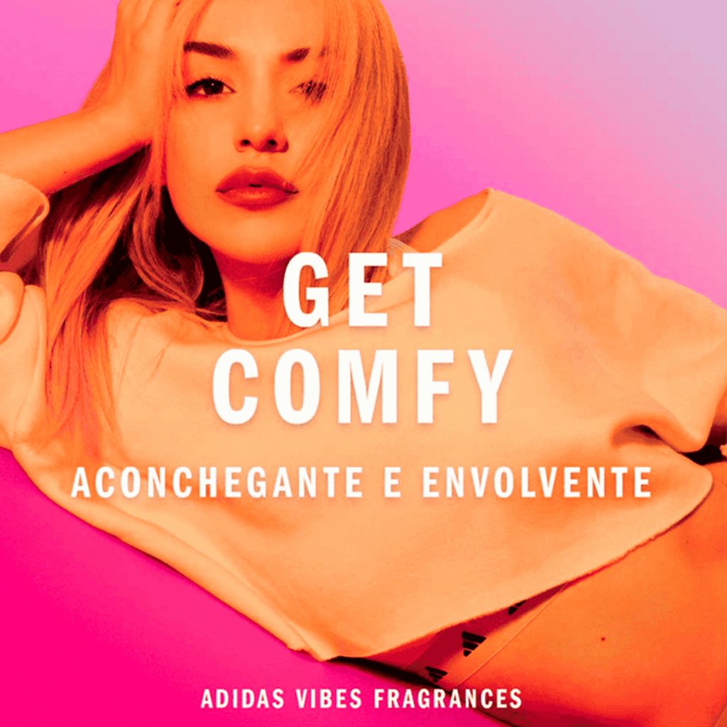 Get Comfy Vibes Adidas Perfume Unissex Eau de Parfum