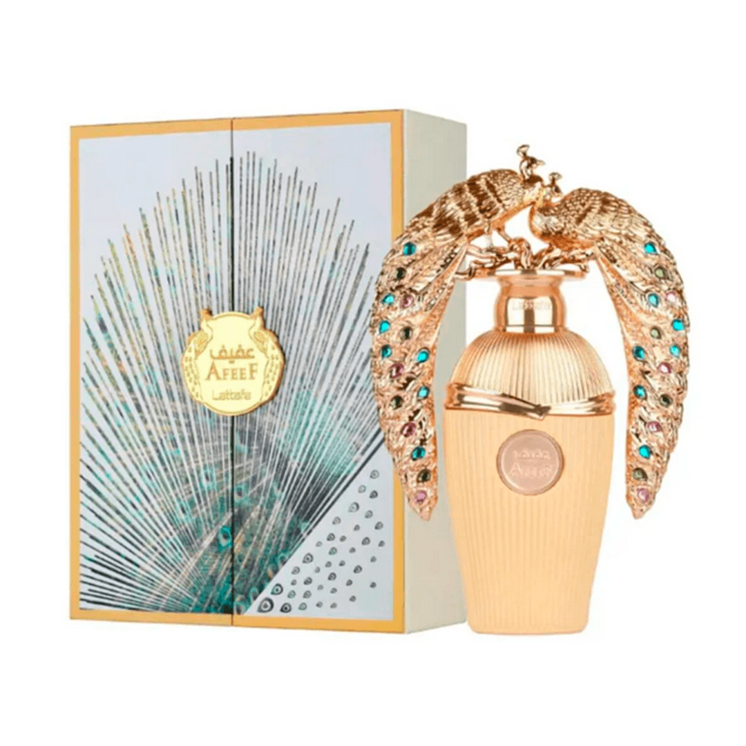 Frasco de Afeef Lattafa Eau de Parfum 100ml