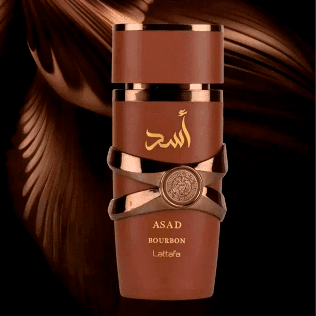 Asad Bourbon Lattafa Perfume Árabe Masculino Eau de Parfum
