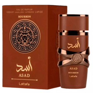 Asad Bourbon Lattafa Perfume Árabe Masculino Eau de Parfum