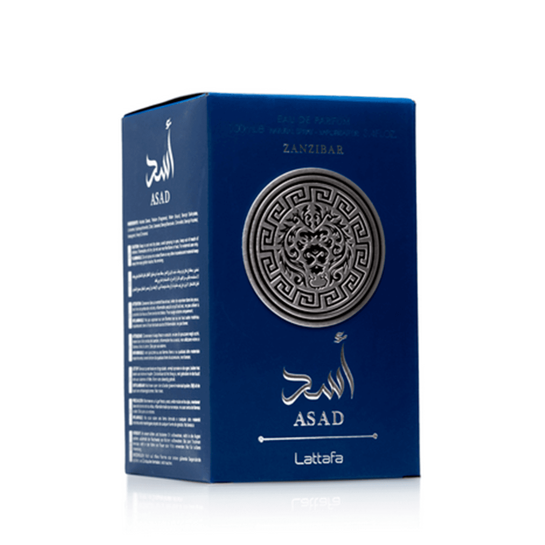 Asad Zanzibar Lattafa Perfume Masculino Eau de Parfum
