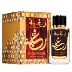 Raghba Wood Intense Lattafa Perfume Árabe Masculino Eau de Parfum