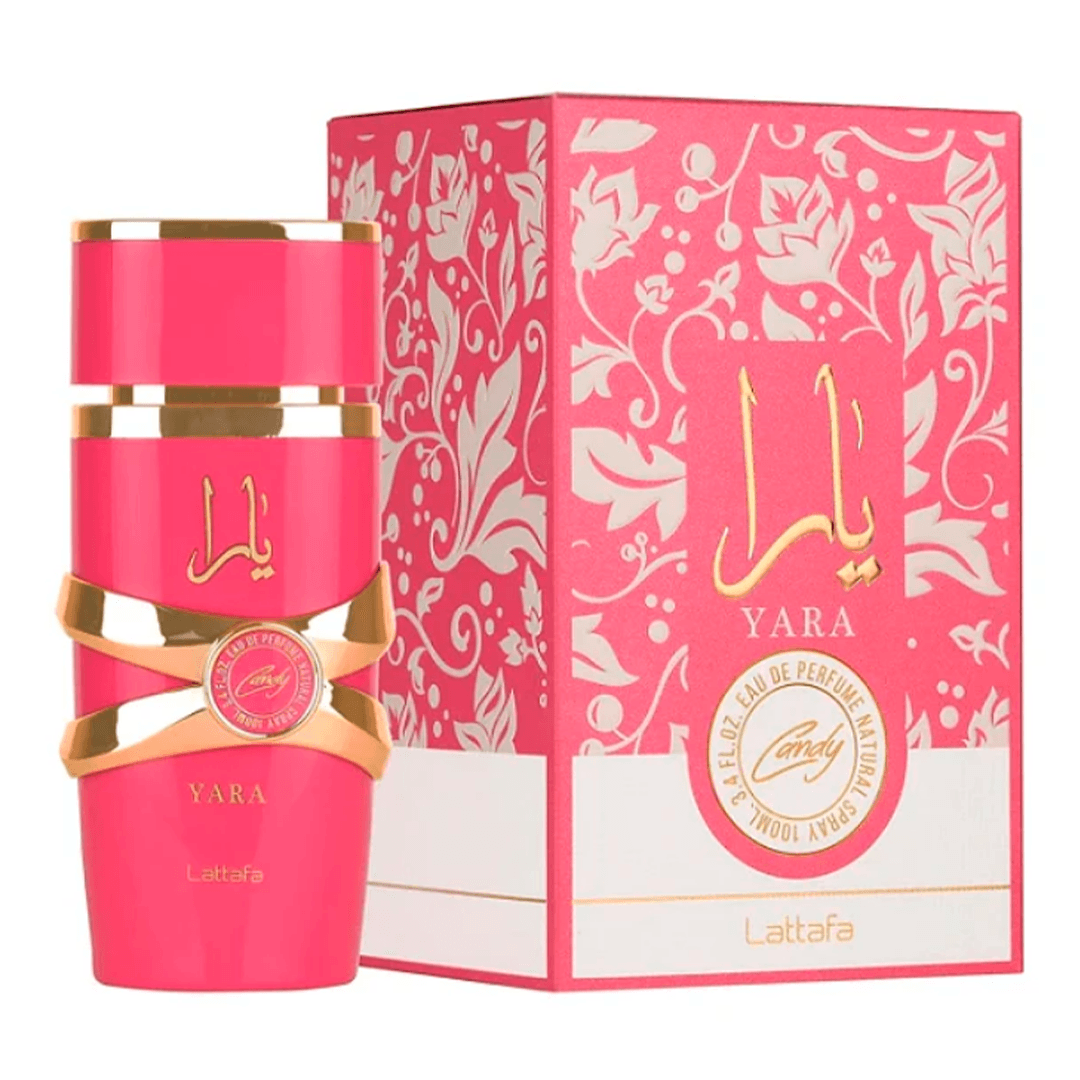 Yara Candy Lattafa Perfume Árabe Feminino Eau de Parfum