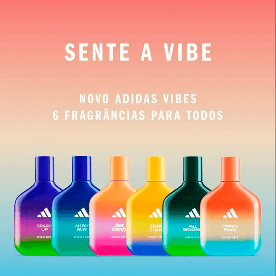 Eyvor perfumaria Coleção Vibes Adidas