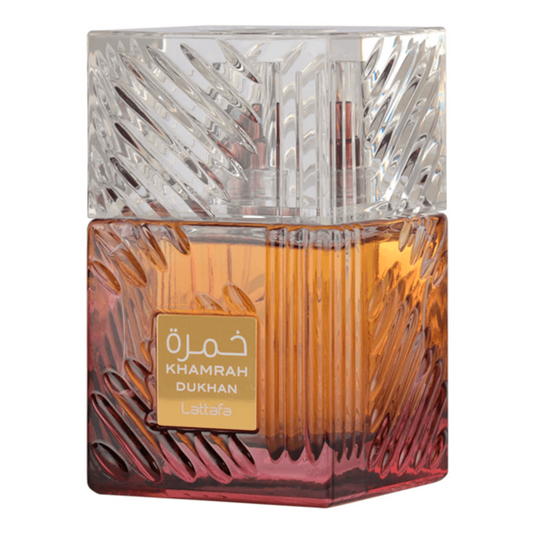 Khamrah Dukhan Lattafa Perfume Árabe Unissex Eau de Parfum