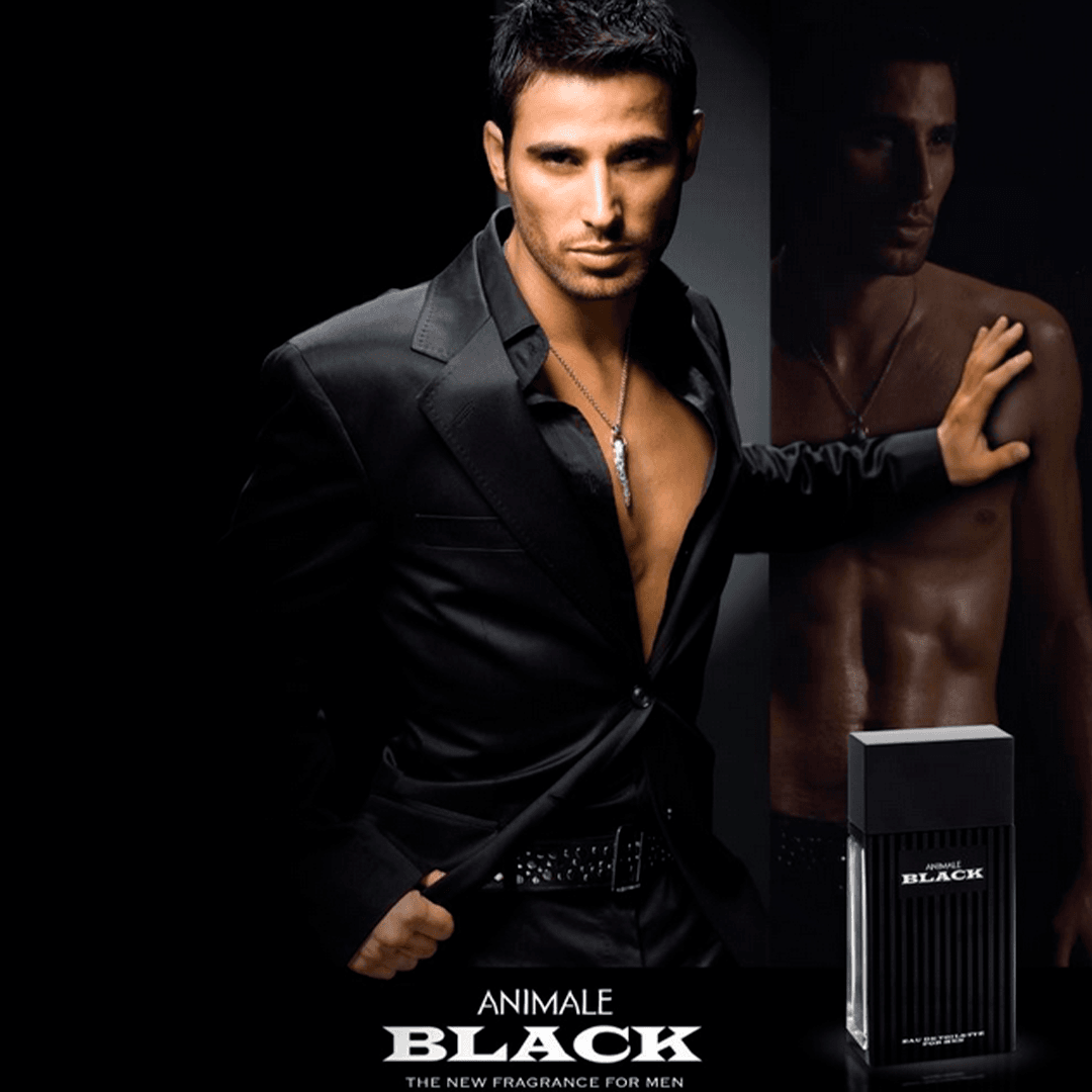 Animale Black Perfume Masculino Eau de Toilette